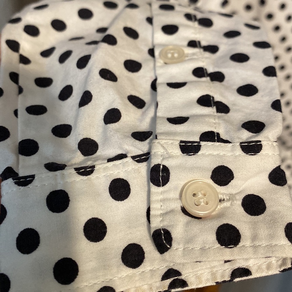 Crew Cuts polka dot button down - Picture 5 of 11